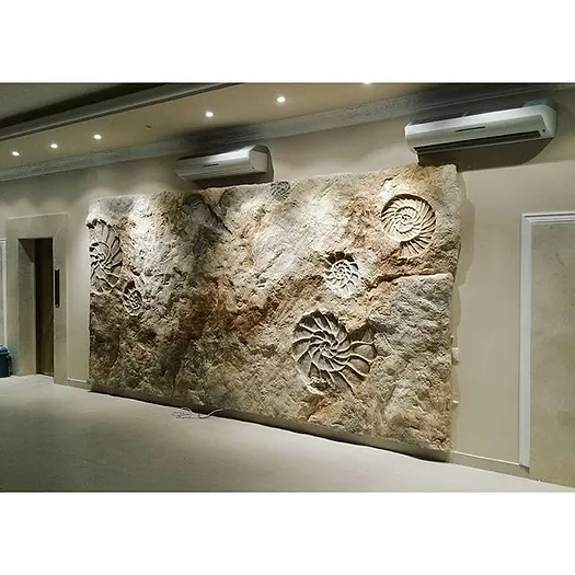 Artificial rock installation